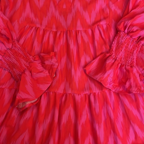 Tuckernuck Pomander Place Kenzo Ikat Long Sleeve Dress - Picture 3 of 5